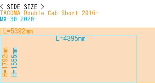 #TACOMA Double Cab Short 2016- + MX-30 2020-